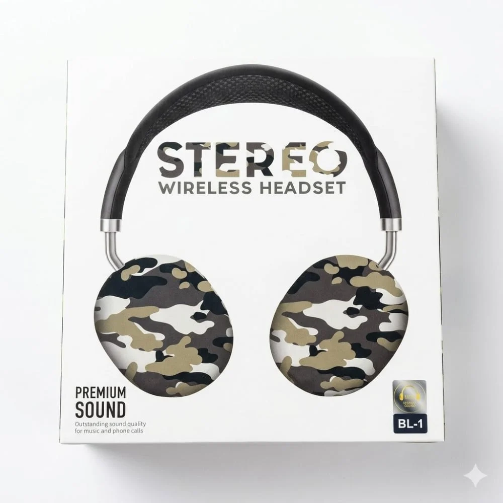 Wireless Headset BL-1 Brown
