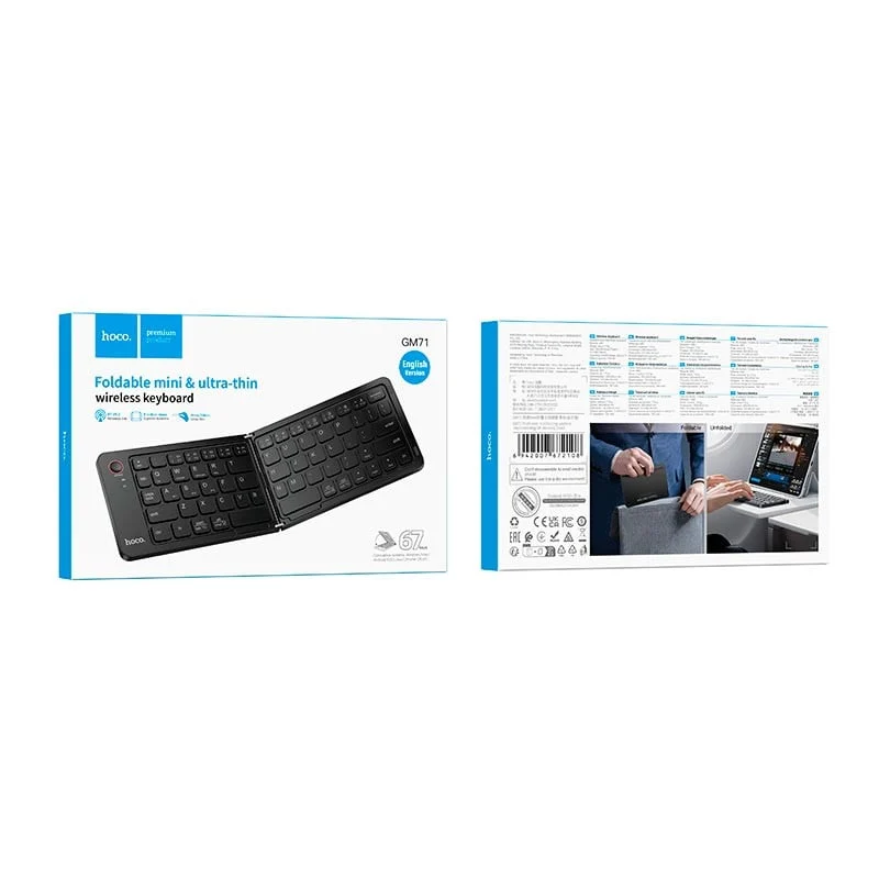 Keyboard HOCO GM71 Proficient, Black - 3