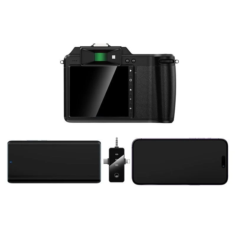 Петличный микрофон Hoco L20C Black - 2
