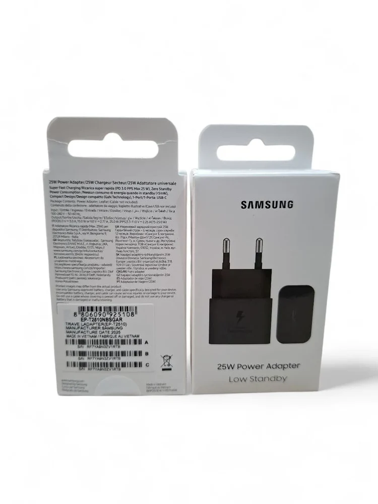 Сетевое зарядное устройство No Brand Type-C 25W Black