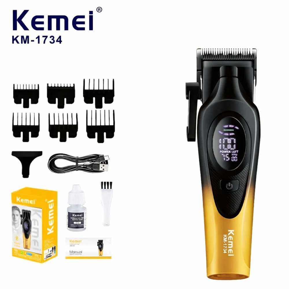 Saç kesim makinesi Kemei KM-1734 2000 mAh
