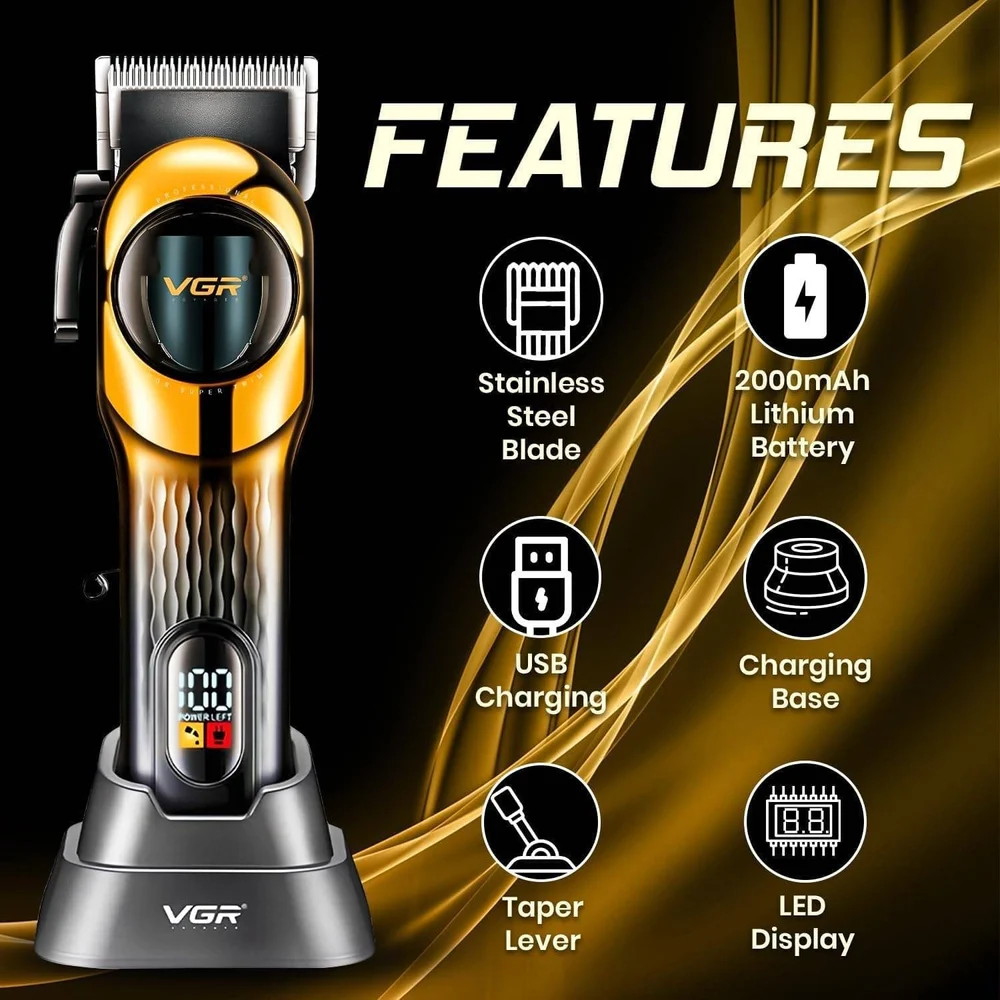 VGR V-166 Hair Cutting Device 2000 mAh - 3