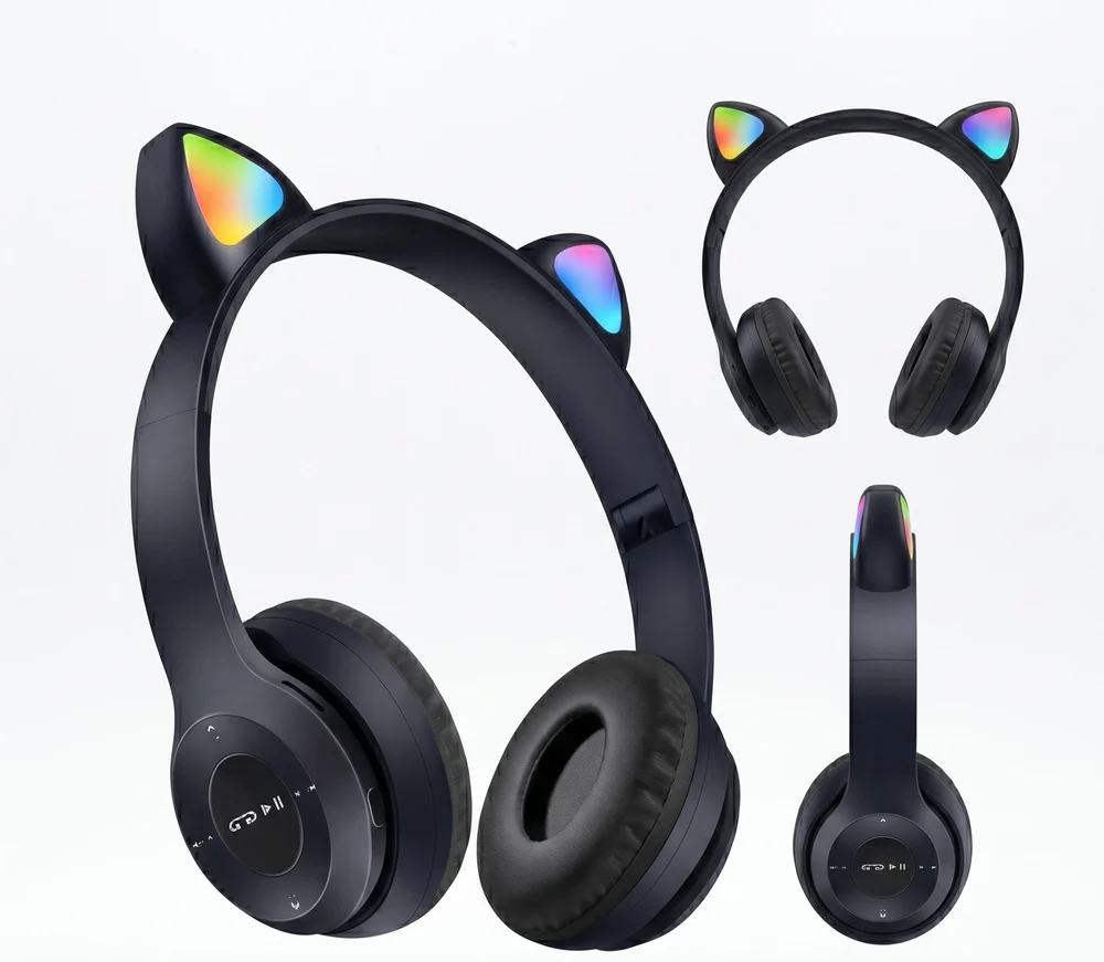 Kablosuz Kulaklıklar P47m Black Rgb