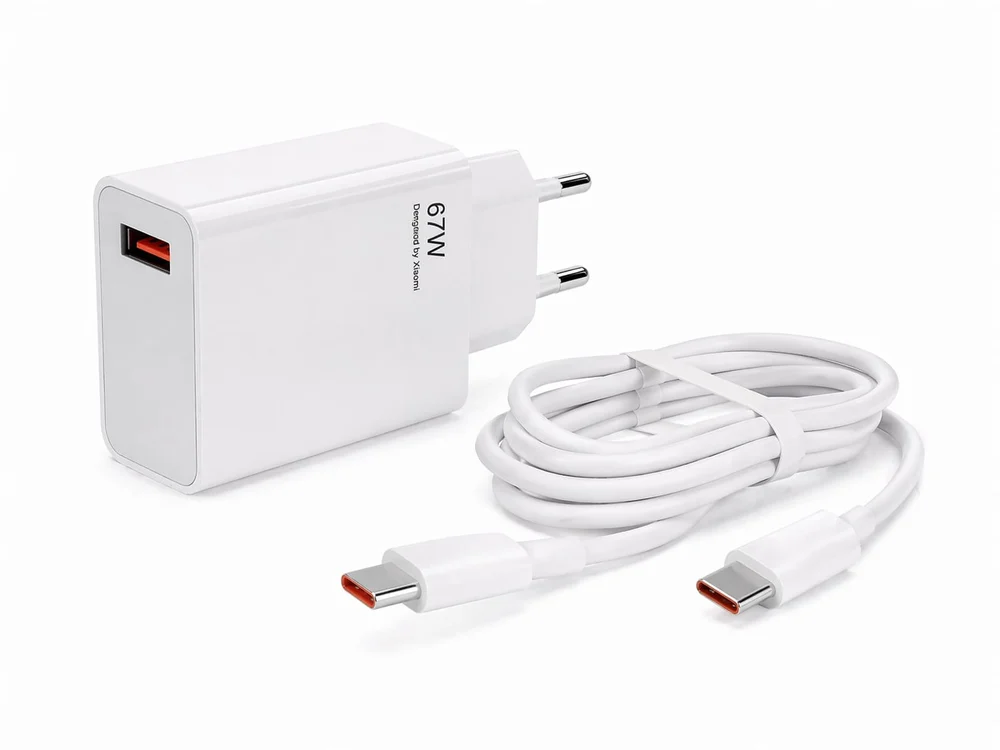 Ağ adaptör No Brand 67W Type-C to Type-C Cable - 2