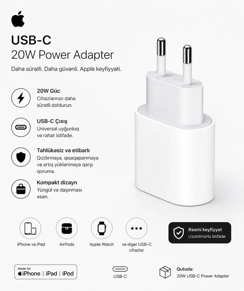 Adapter 20W Type-C