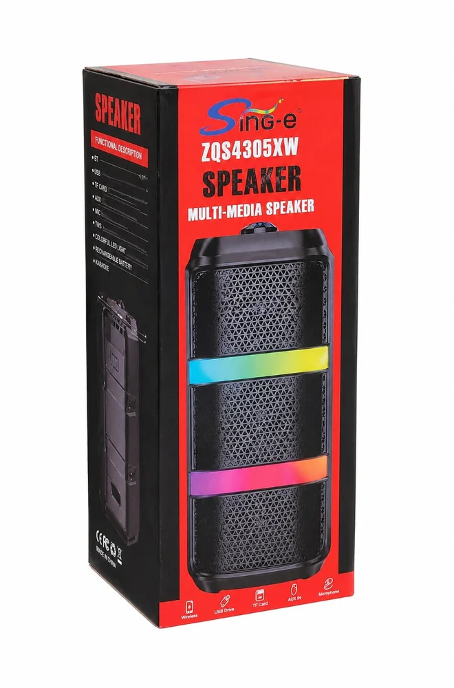 Portable Speaker Sing-E ZQS4305XW - 3