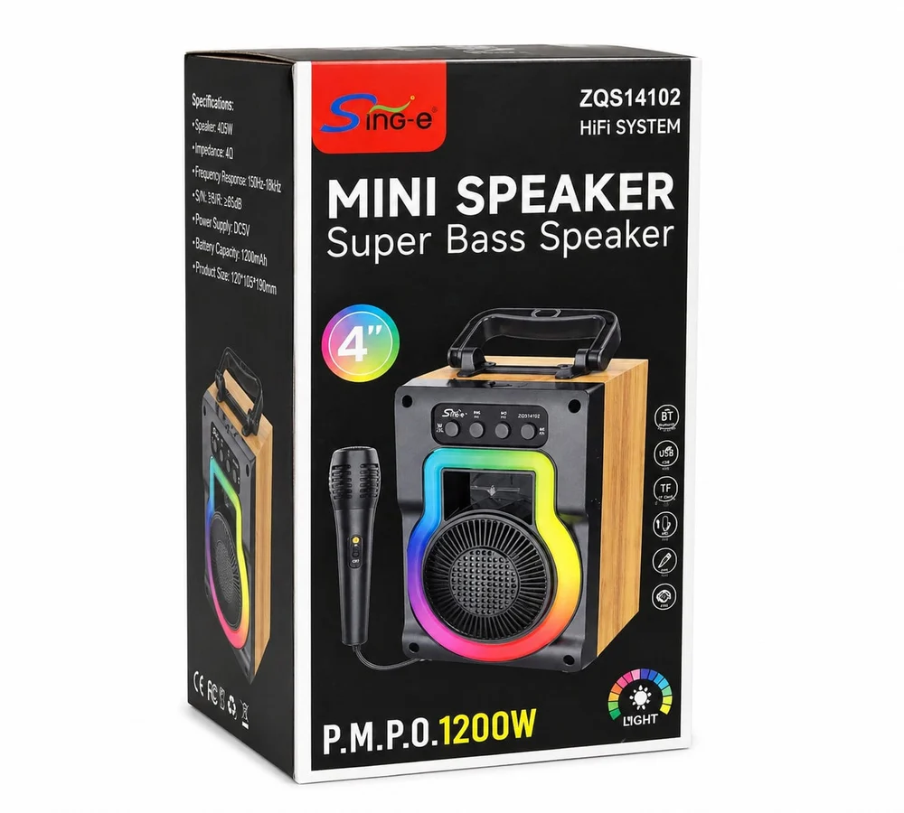 Portativ dinamik Sing-E ZQS14102