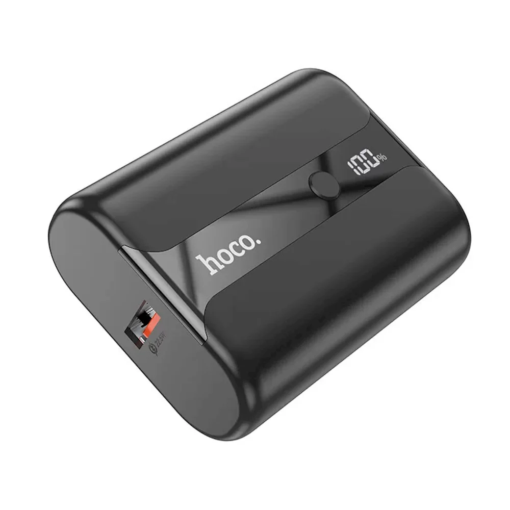 Xarici akkumulyator Hoco Q3 Pro 22.5W+PD20W 10000 mAh Black