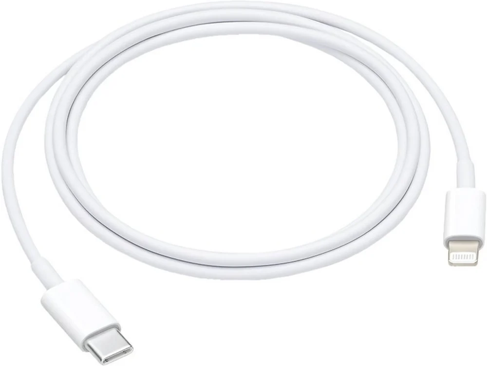 Кабель USB No Brand USB-C to Lightning Cable, 1 м, Белый