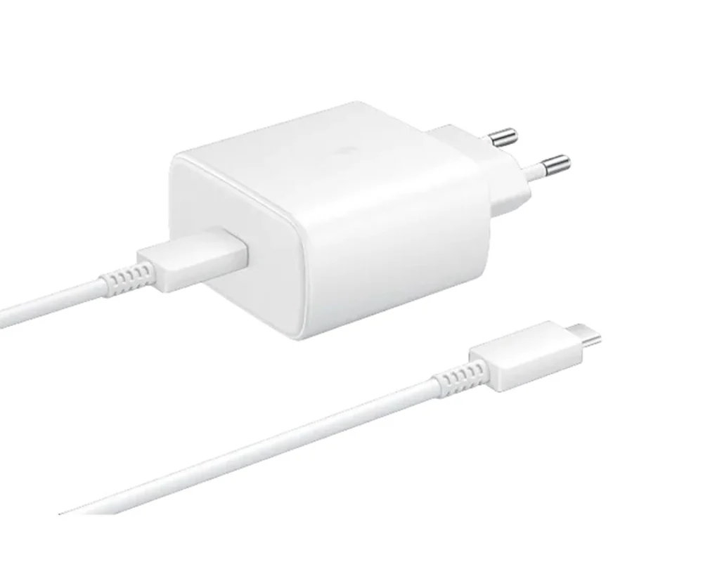 Сетевое зарядное устройство No Brand Type-C 45W Белое (EP-TA845XWEGWW)