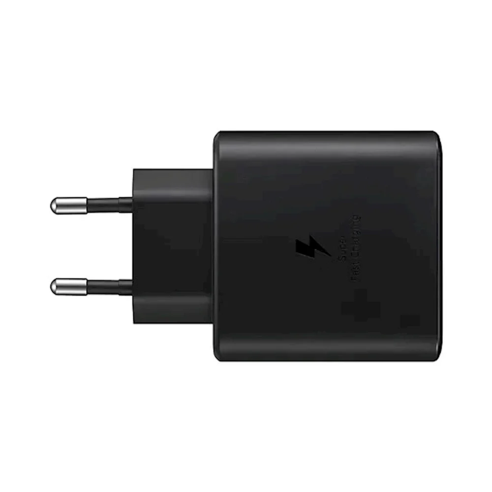 Şəbəkə enerji toplama cihazı No Brand Travel Adapter Type-C to Type-C 45W, Qara
