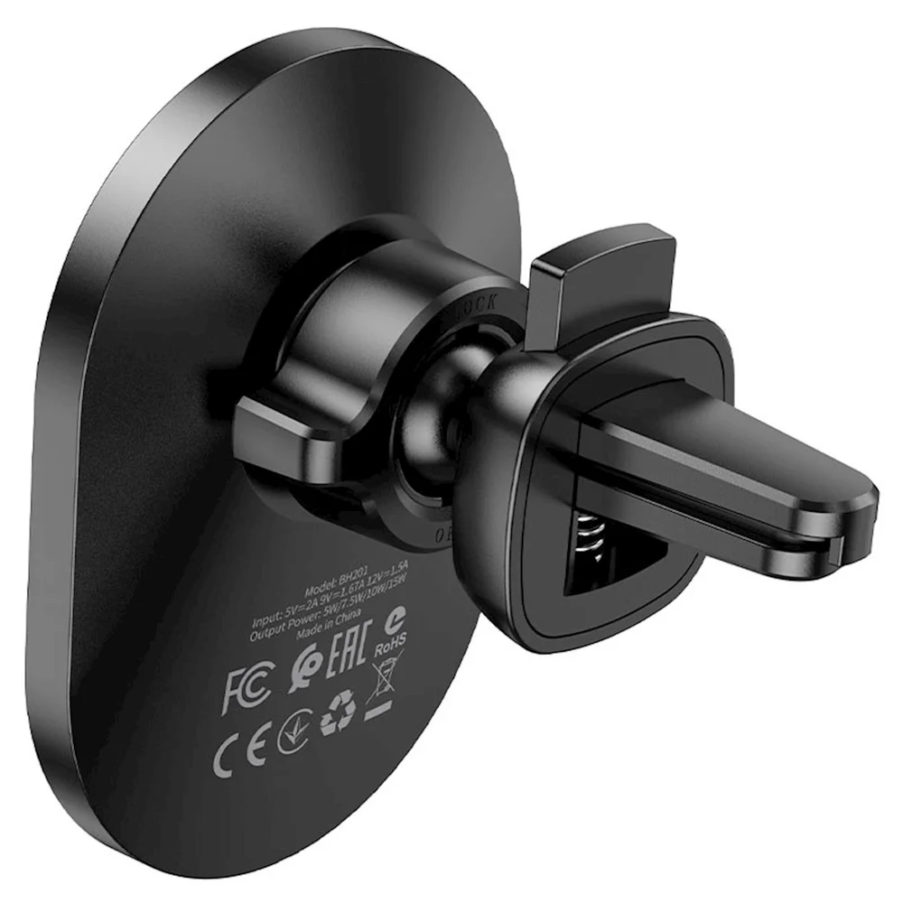 Держатель для телефона в автомобиль Borofone BH201 Black - 2