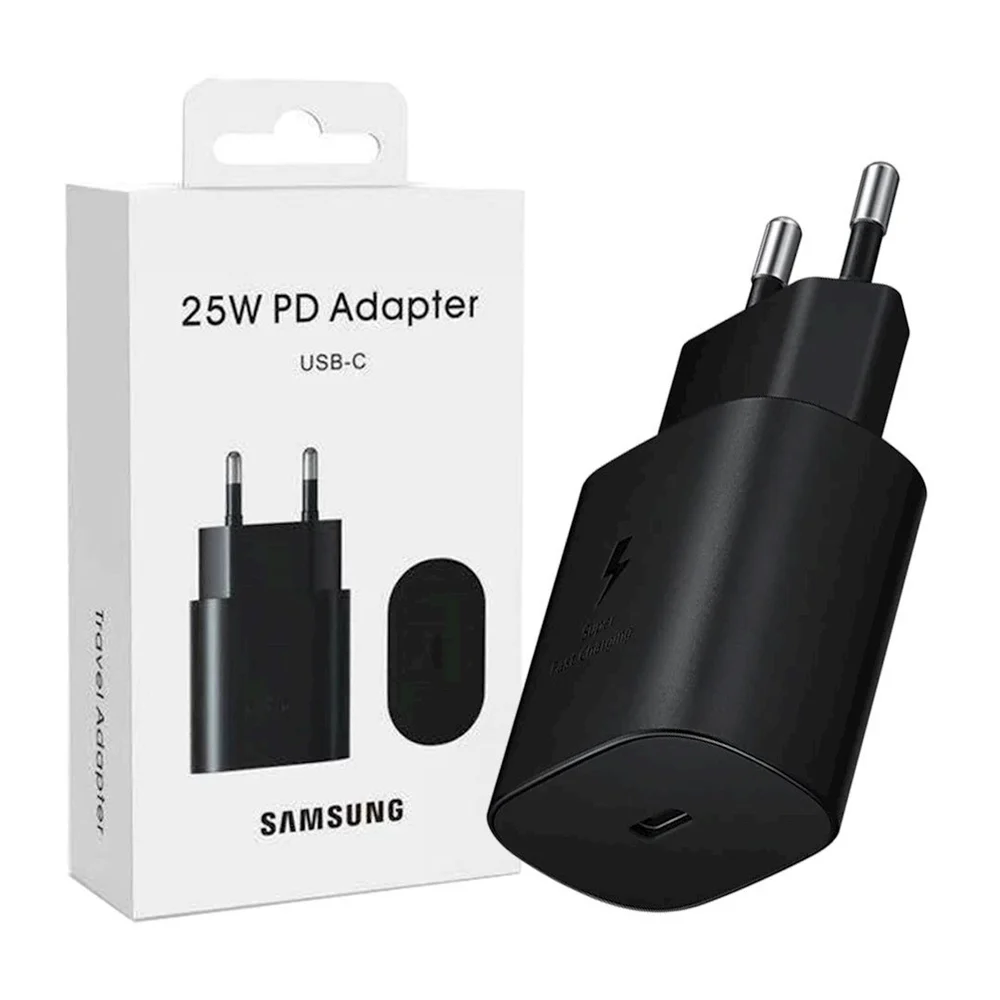 Network charger No Brand Super Fast Charging 25W Black