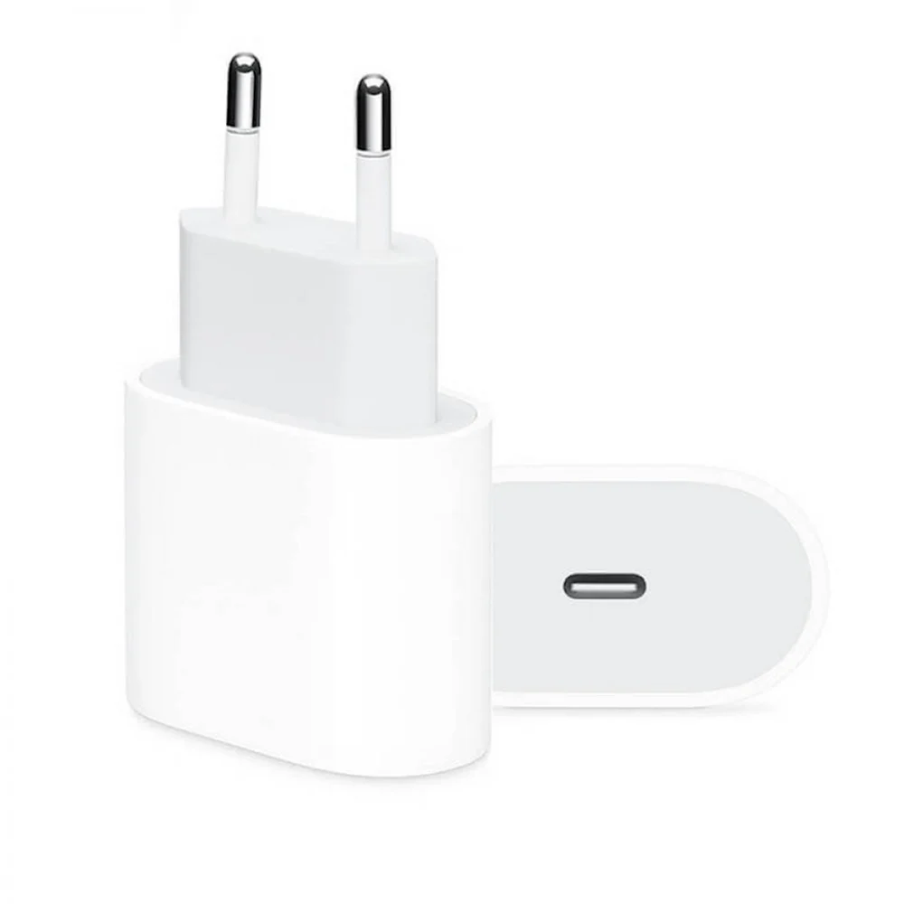 Сетевое зарядное устройство PD 20W + Type-C - Lightning Cable, Белый