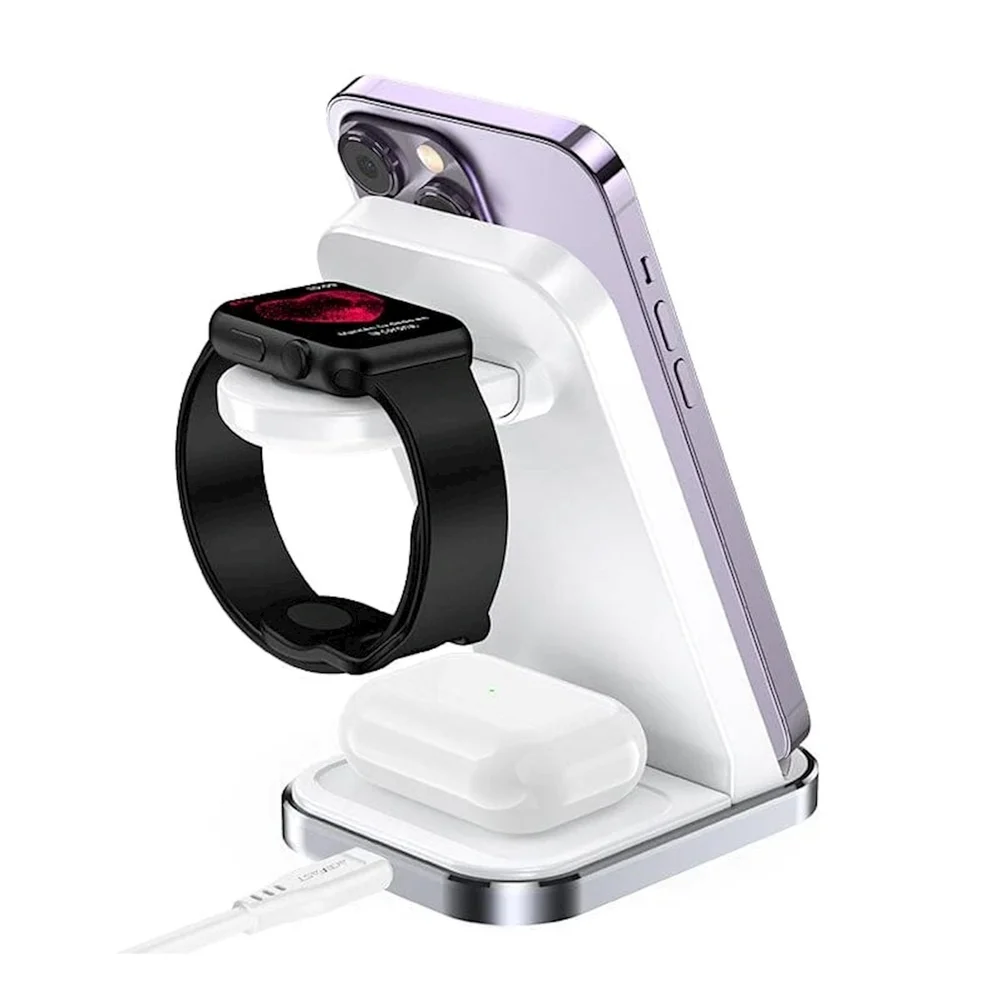 Acefast E15 White Wireless Charger - 3