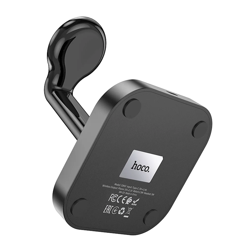 Hoco CW43 Black Wireless Charger - 2