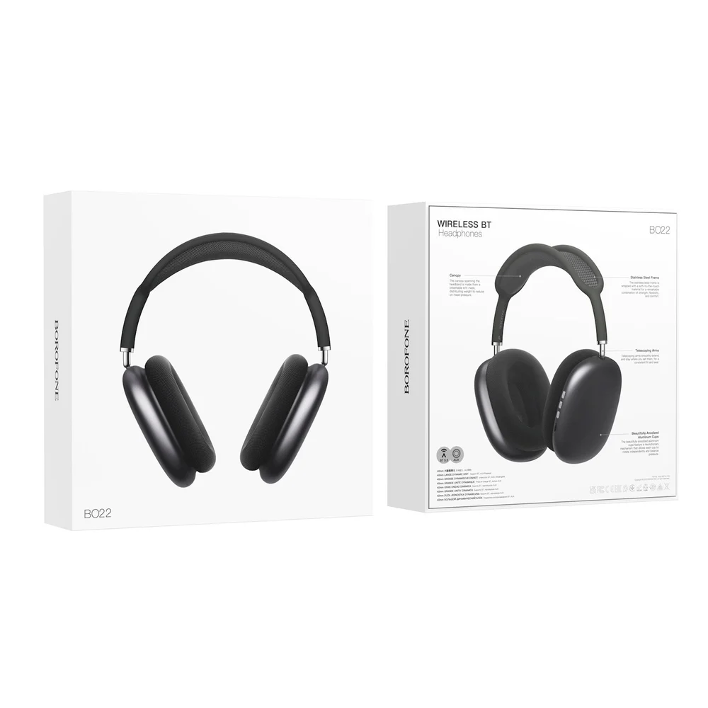 Wireless Earbuds Borofone BO22 Black