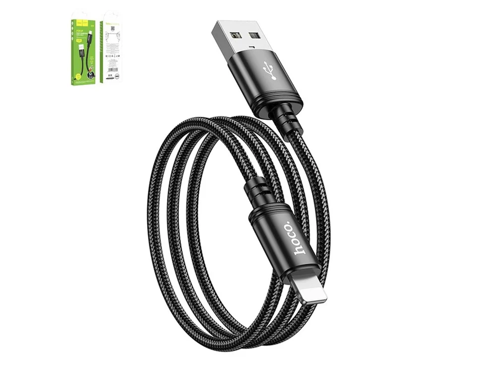 USB Cable Hoco X89 USB Type-A - Lightning Black