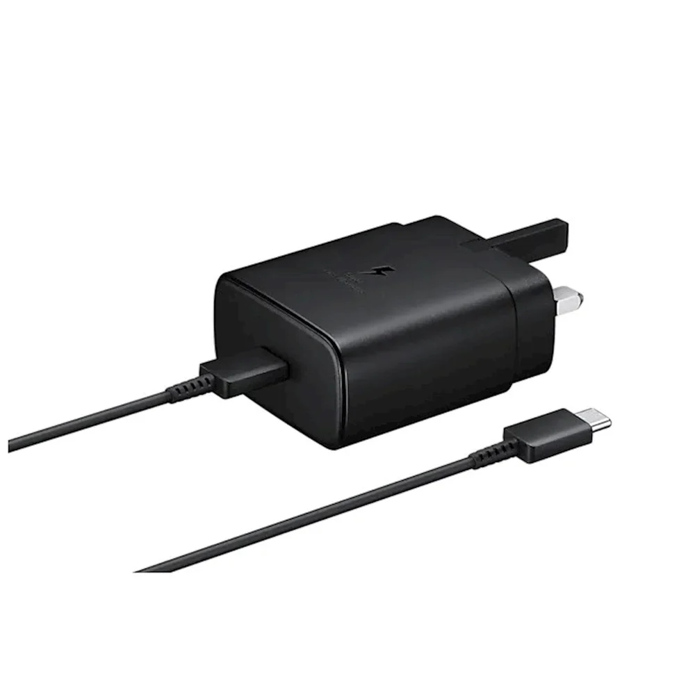Сетевое зарядное устройство No Brand 45W Travel Adapter с Type-C кабелем Черное