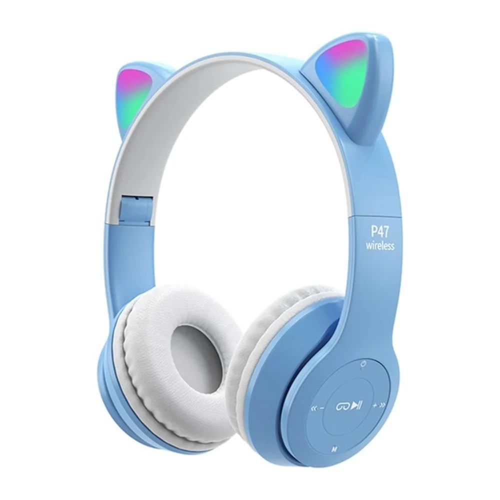 Беспроводные наушники Cat Ear P47M Blue