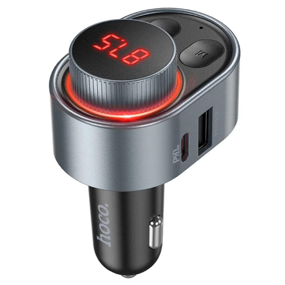 Car Energy Collection Device with FM Transmitter Hoco E72 Alegria - 4