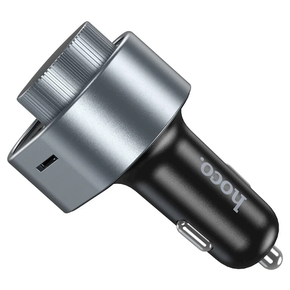 Car Energy Collection Device with FM Transmitter Hoco E72 Alegria - 5