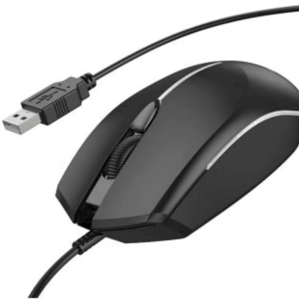 Optik LED Fare Borofone BG10 Siyah - 2