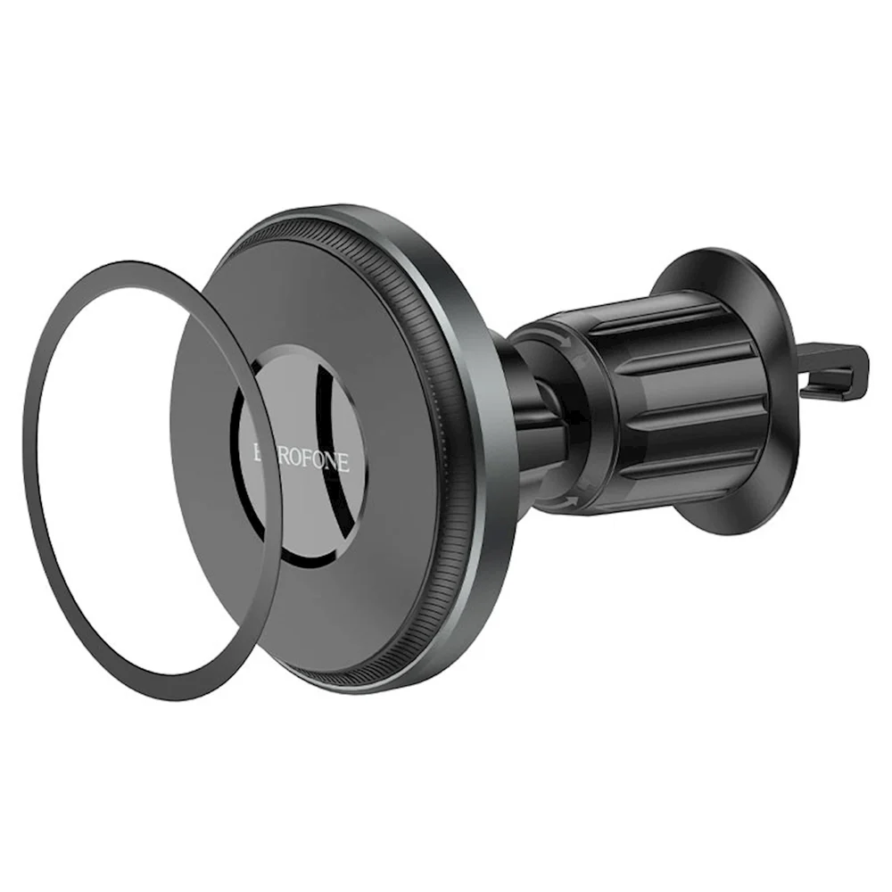 Araba için kablosuz enerji toplama ile telefon tutucu Borofone BH202 Black - 2