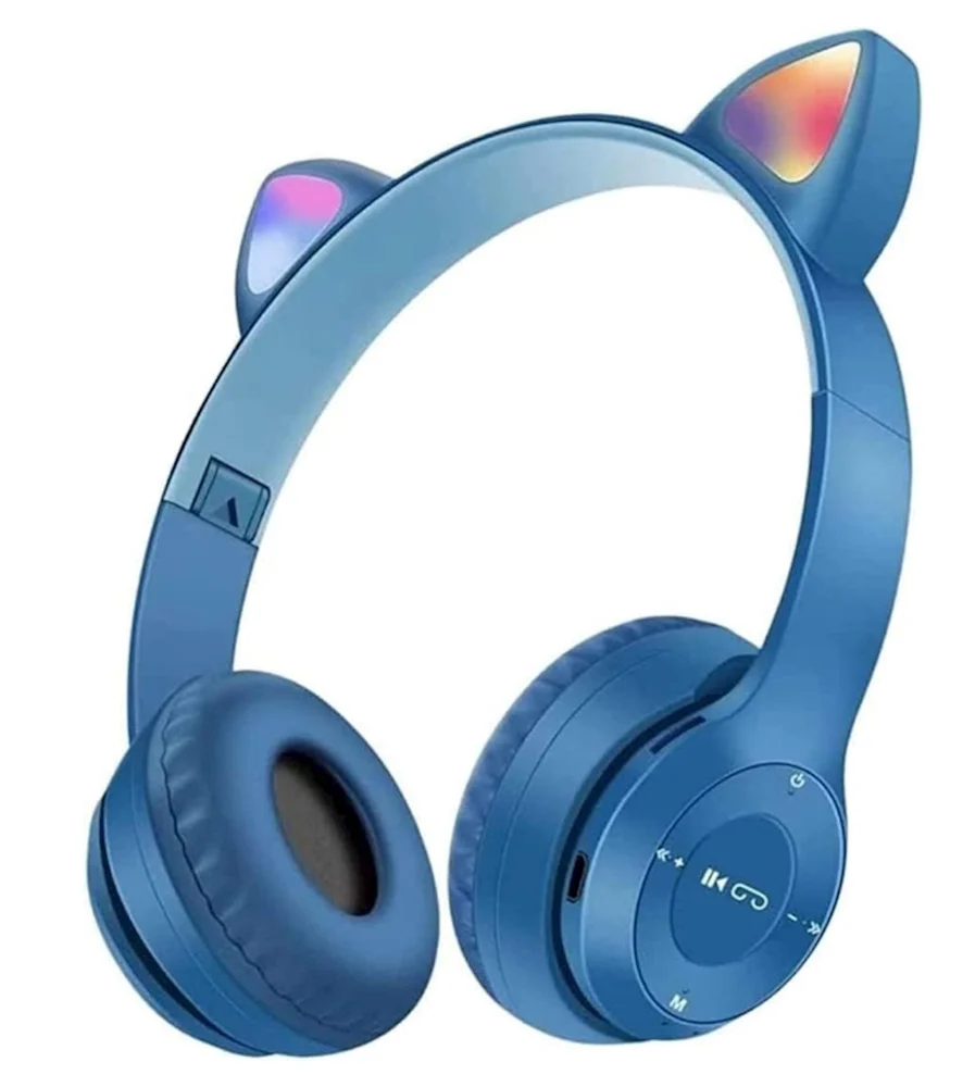 P47M Wireless Headphones Blue