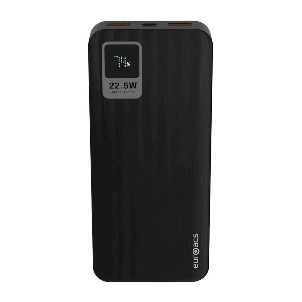 Dış güç kaynağı Euroacs EU-PB220 20000 mAh Siyah
