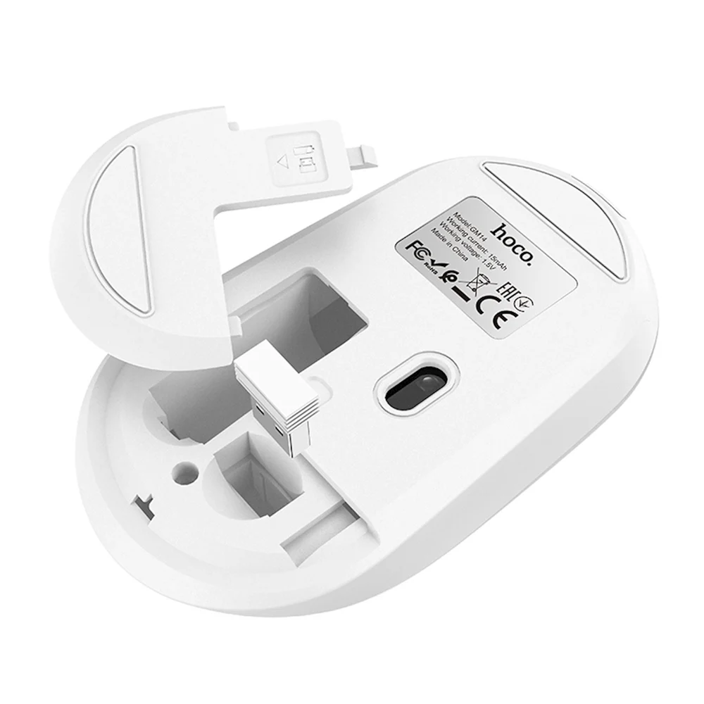 Mouse Hoco GM14 White - 3