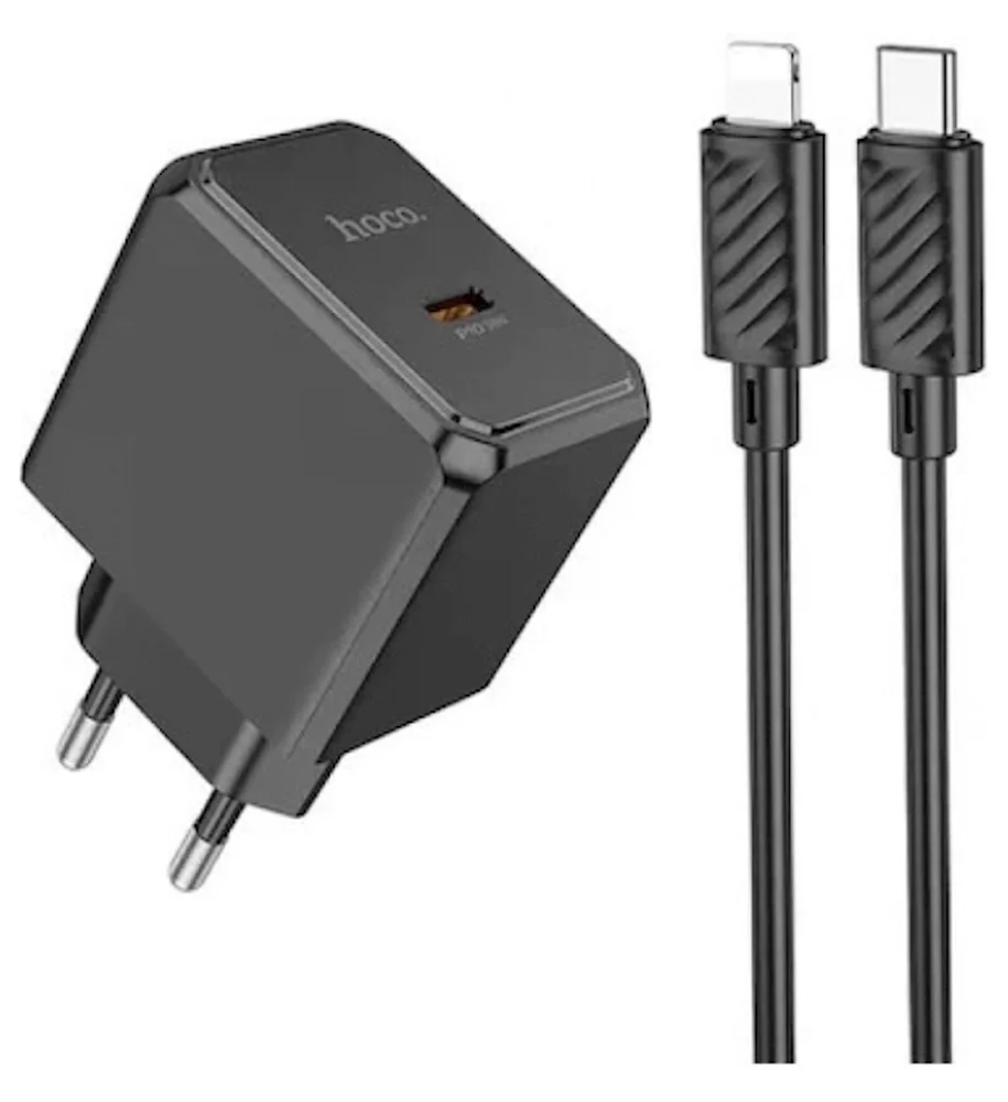 Power Adapter Hoco CS15A Black