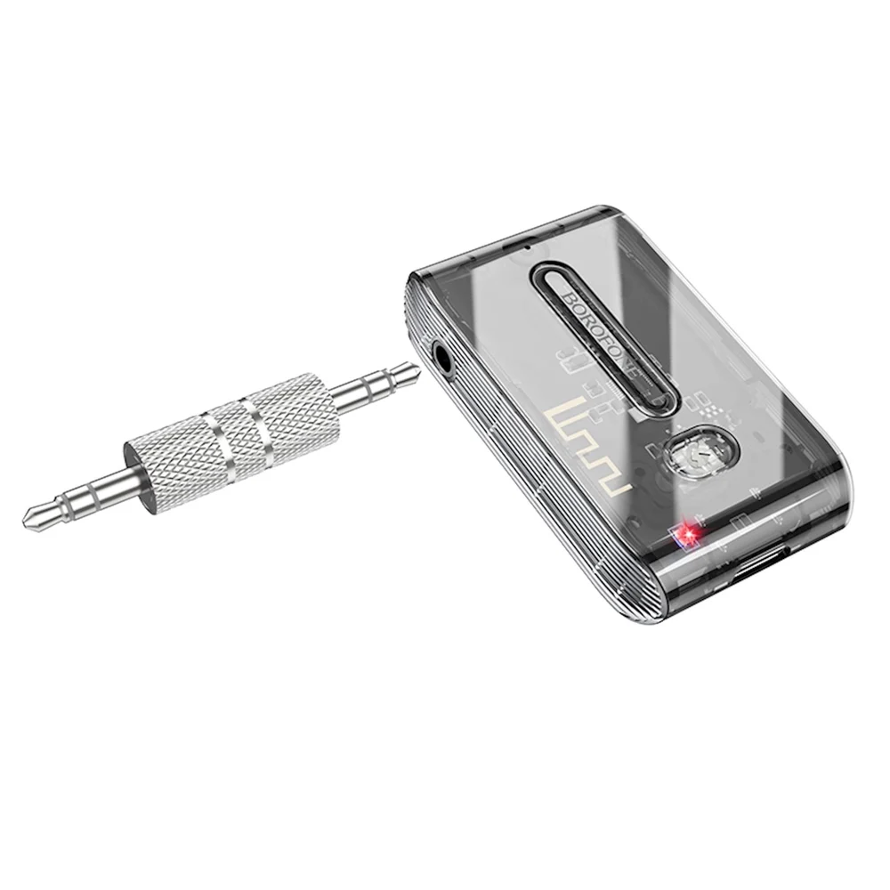 Avtomobil üçün FM resiver/transmitter Borofone BC46 Grey