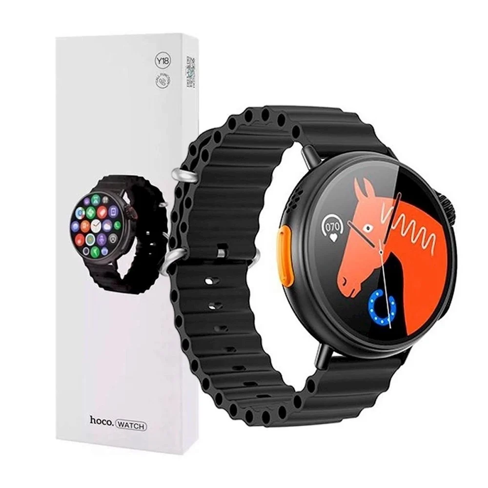 Smartwatch Hoco Y18 Black - 2