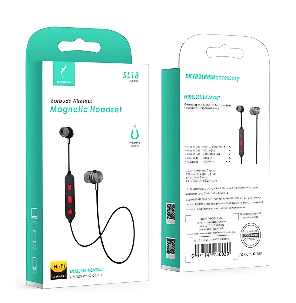 Wireless Headphones Skydolphin SL18 Sports - 4