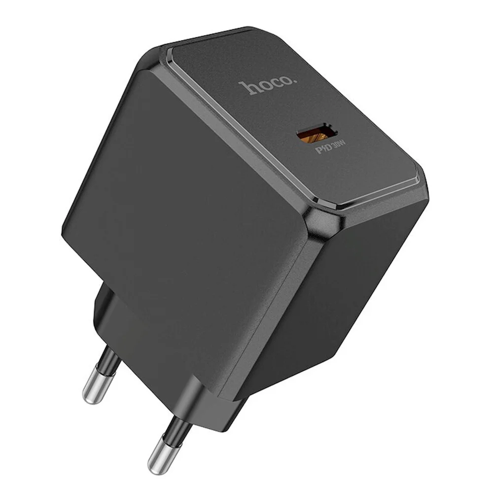 Wall Charger Hoco CS15A 30W, Black