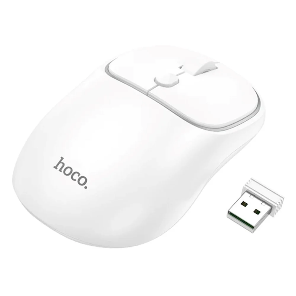 Siçan Hoco GM25 Wireless Mouse White