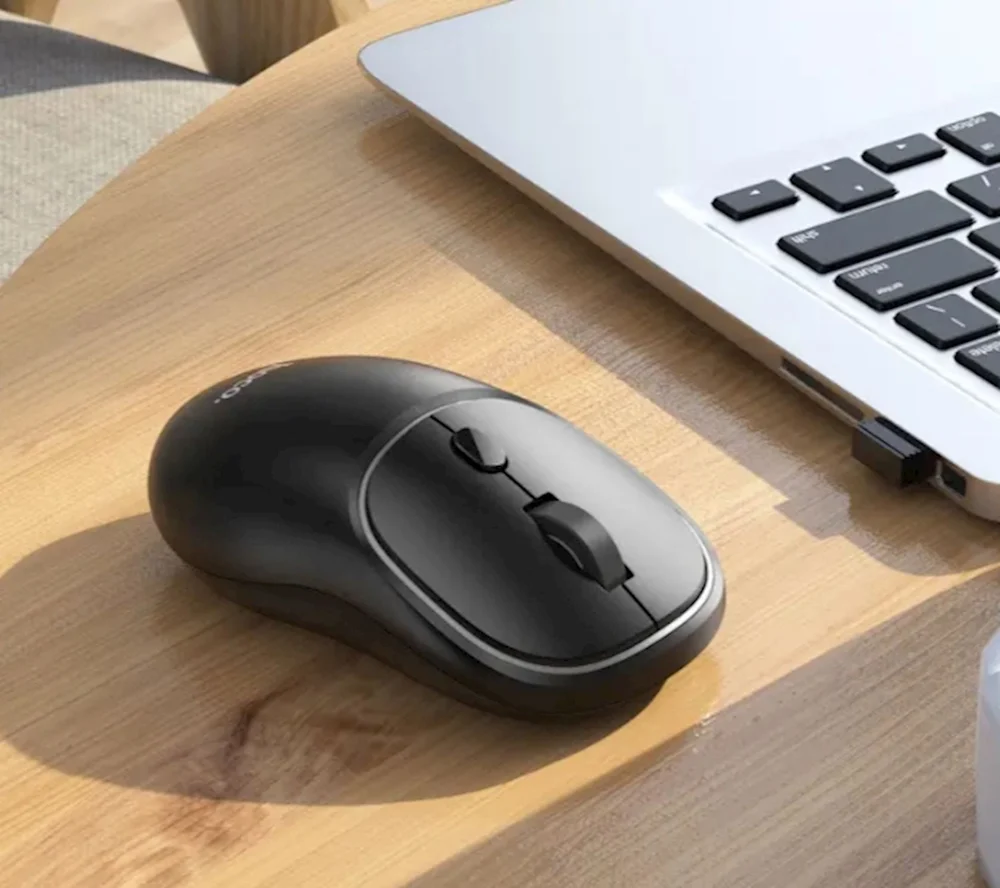 Hoco GM25 Royal Dual-Mode Wireless Mouse, Black - 4