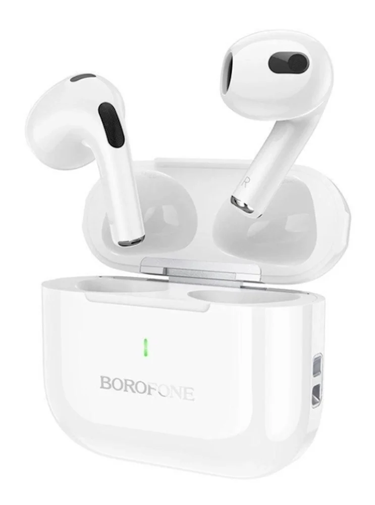Borofone BW58 White Wireless Earbuds