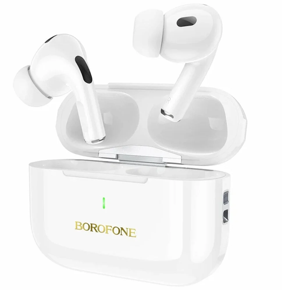 Borofone BW59 Plus White Wireless Earbuds