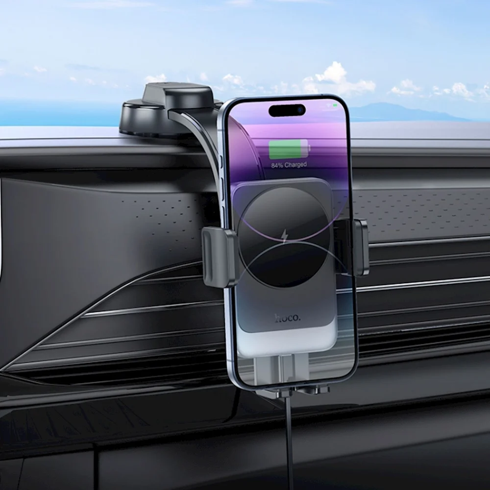 Car Mount Hoco HW14 Black - 6
