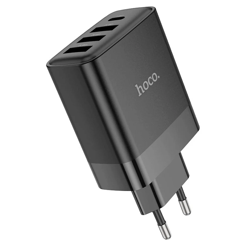 Network Charger Hoco Wall Charger C127A Intelligent PD45W EU Cable Set - 2
