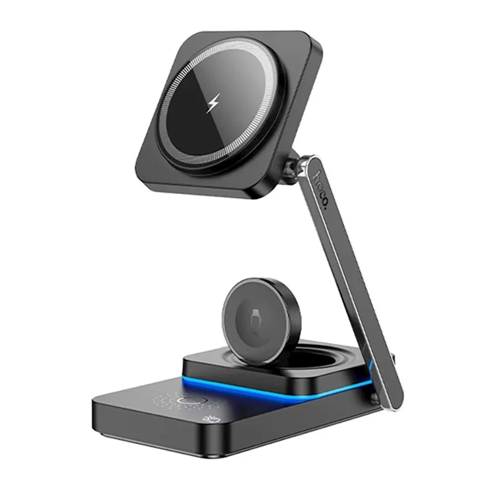 Hoco CQ10 Consuelo 3-in-1 Wireless Power Bank Black