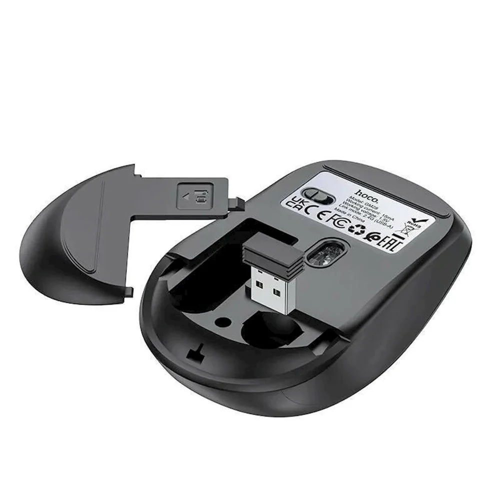 Hoco GM28 Black Mouse - 2