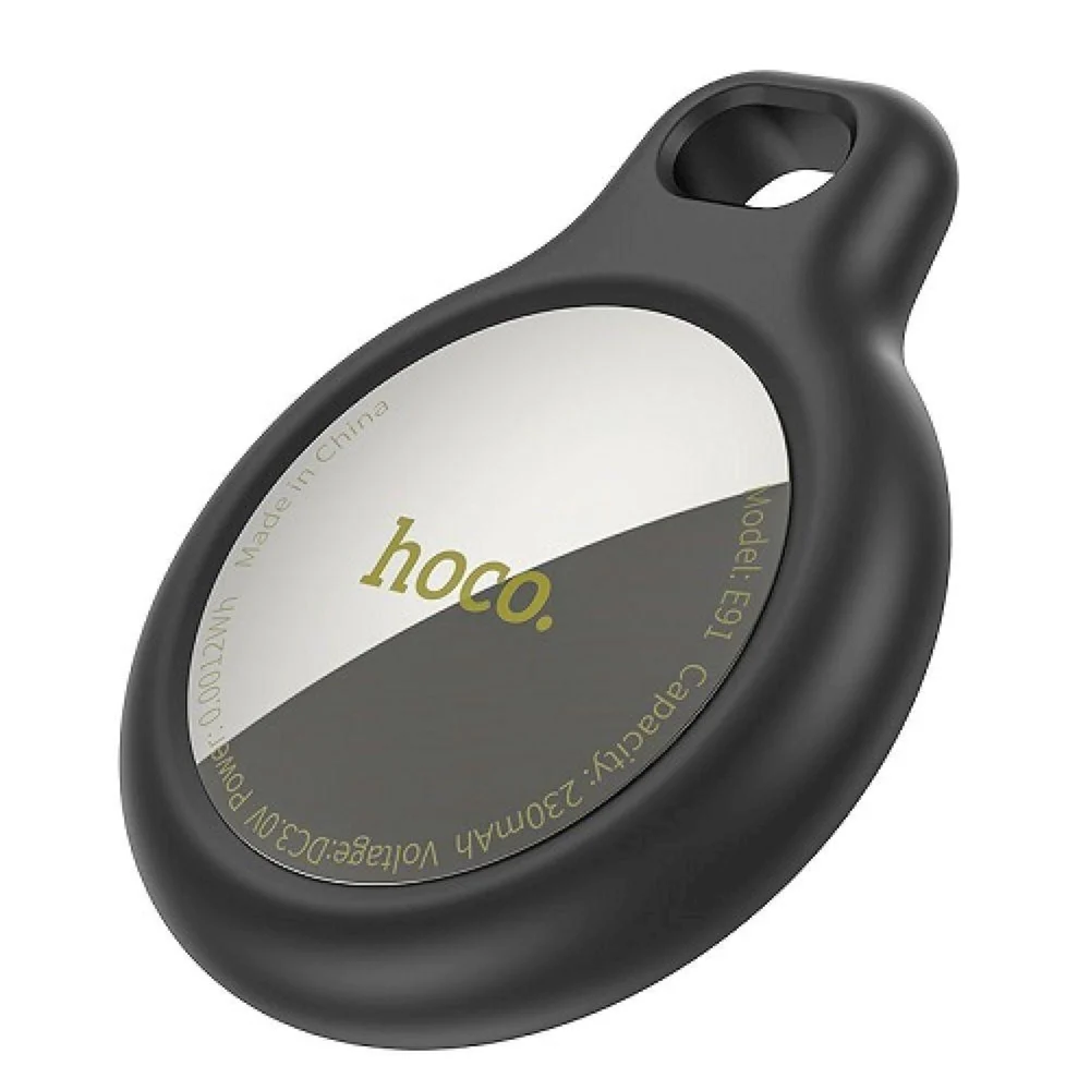 GPS-treker Hoco E91, qara