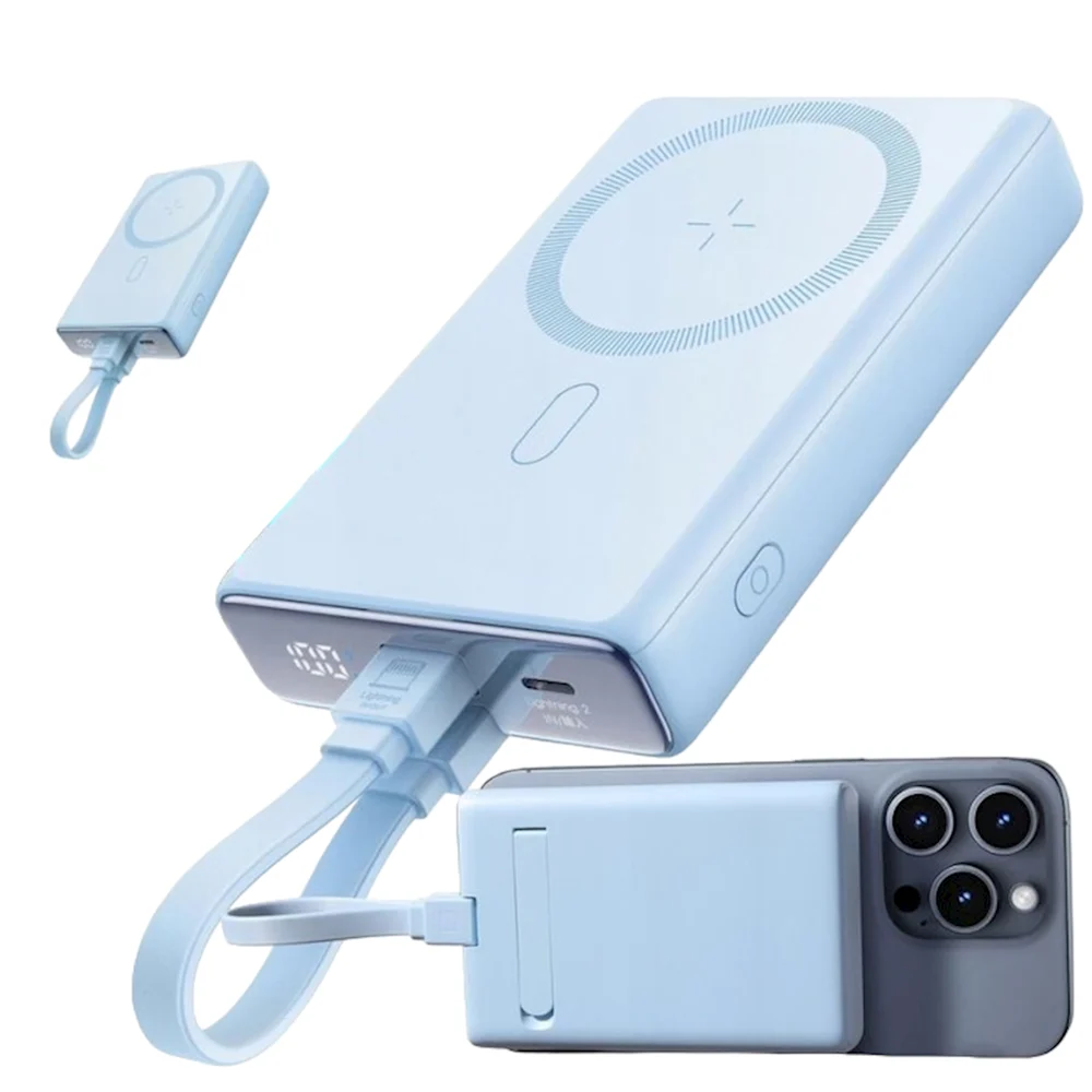 Внешний аккумулятор Joyroom JR-PBM01 10000 mAh Blue - 4