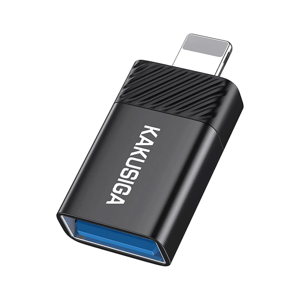 Adaptör Kakusiga KSC-1405 USB to Lightning Siyah