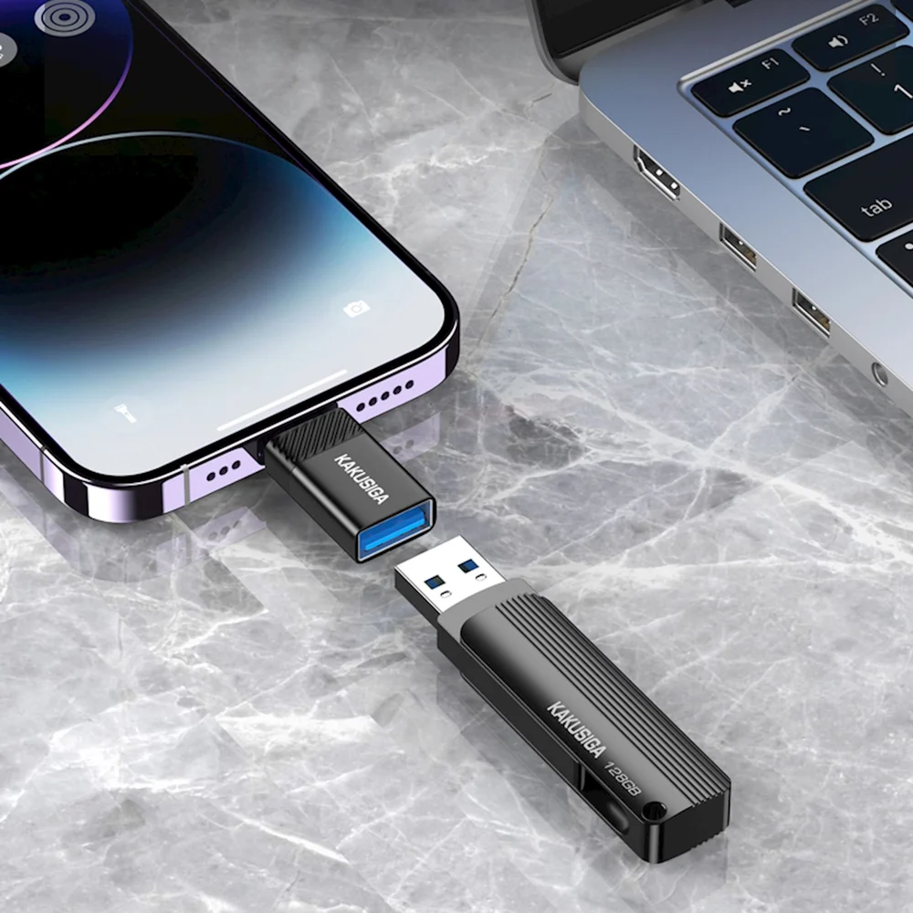 Adaptör Kakusiga KSC-1405 USB to Lightning Siyah - 4